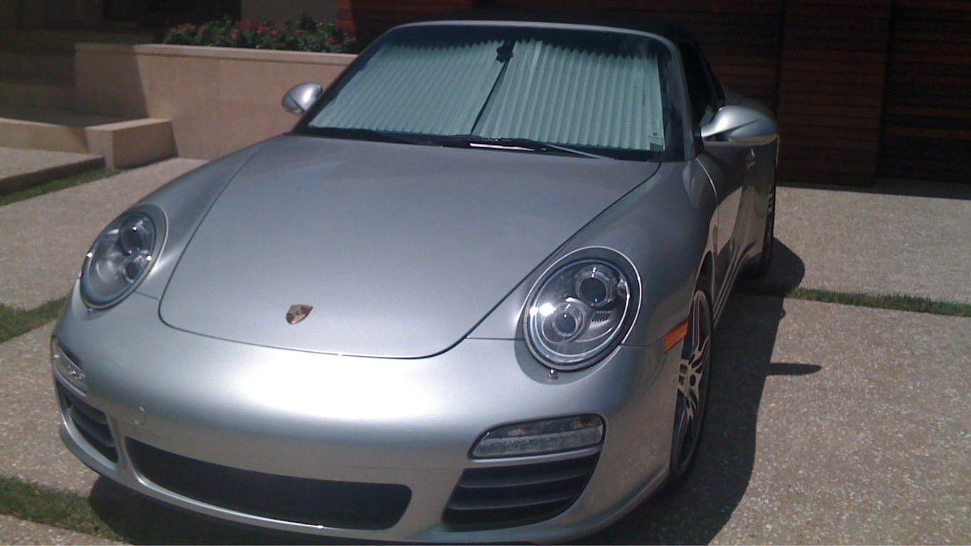 Sunshade porsche